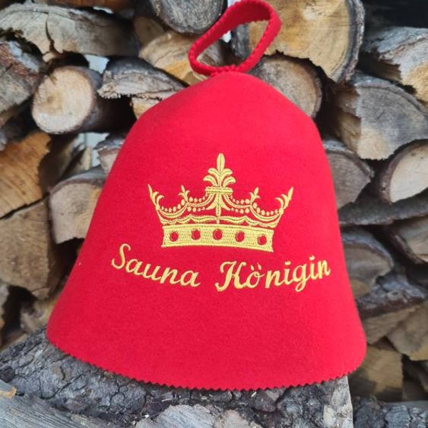 Saunahut "Sauna Königin"