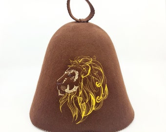 Sauna hat LION