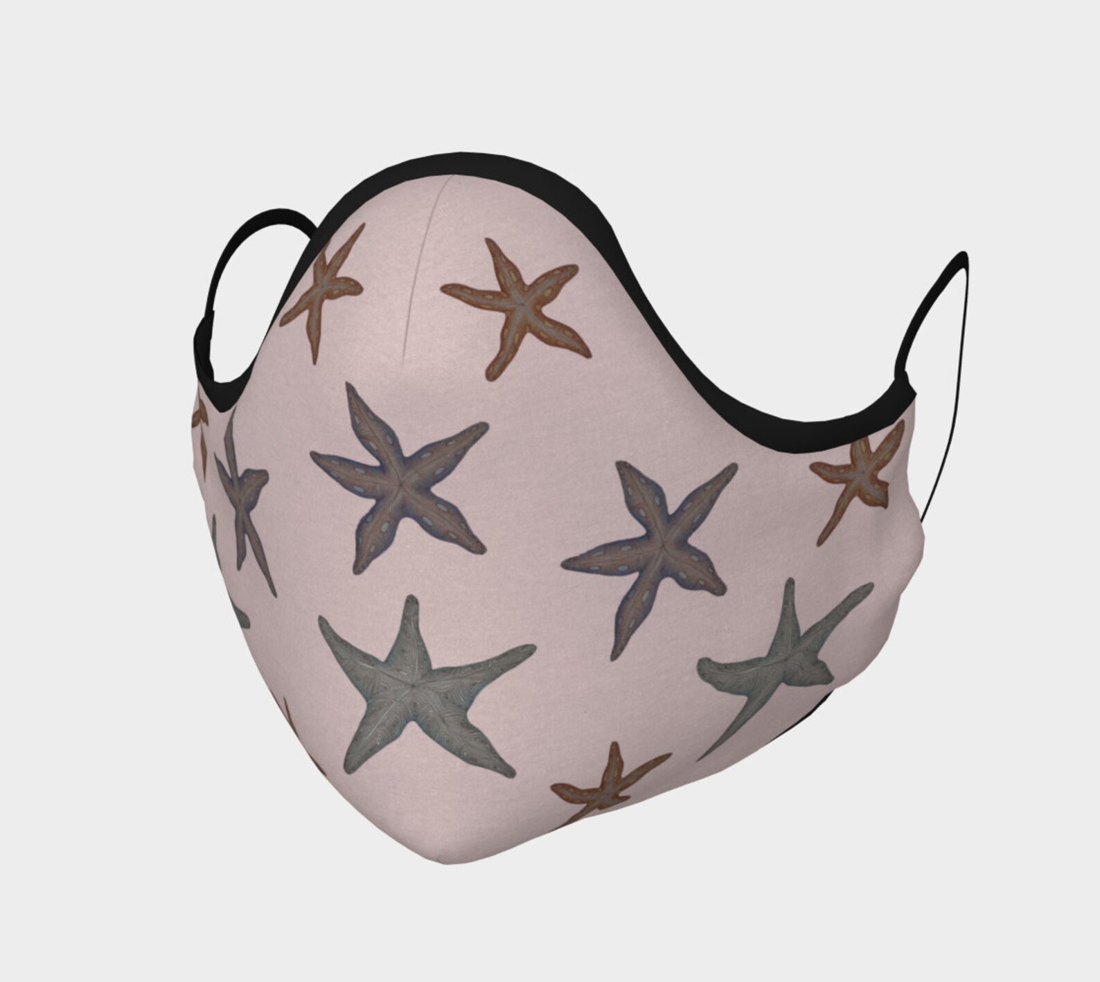 Youth Unique Washable Cotton Starfish Face Mask | Etsy