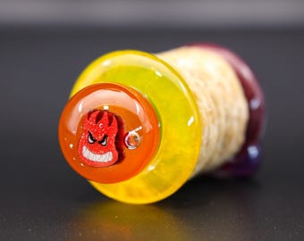 Portamechas de cáñamo Heady / Spit Fire Marble