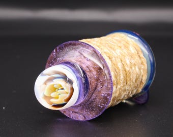 Soporte para mecha de cáñamo Heady / Mármol Flower Implosion