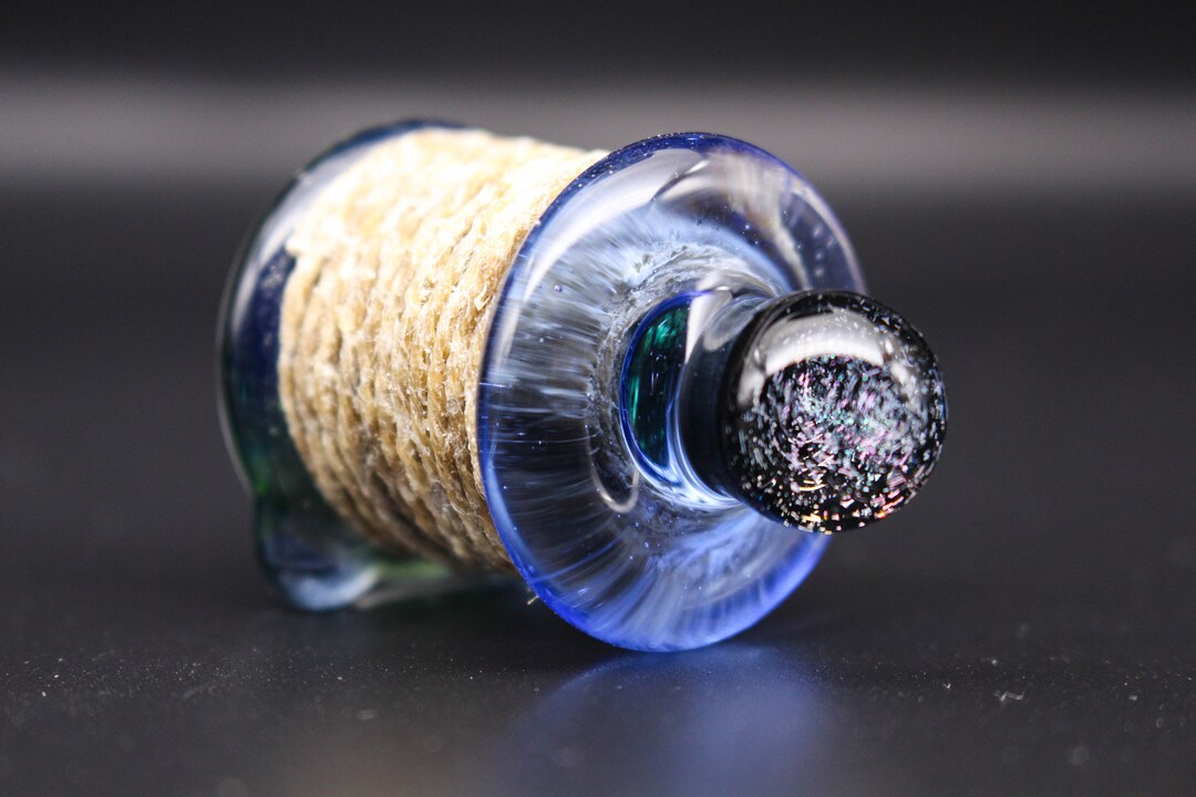 Heady Hemp Wick Holder / Dicro Marble Etsy