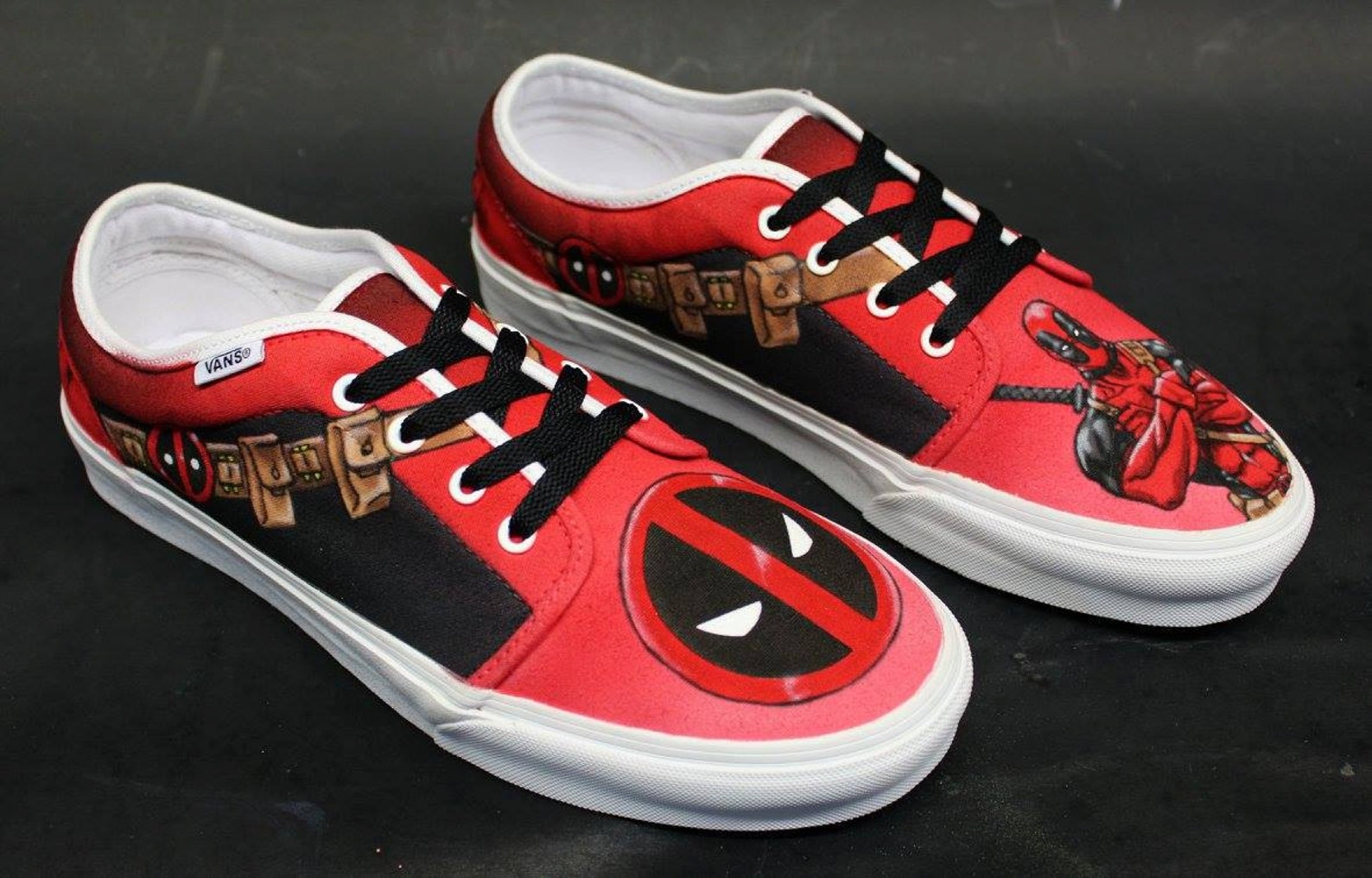 custom air brush shoes