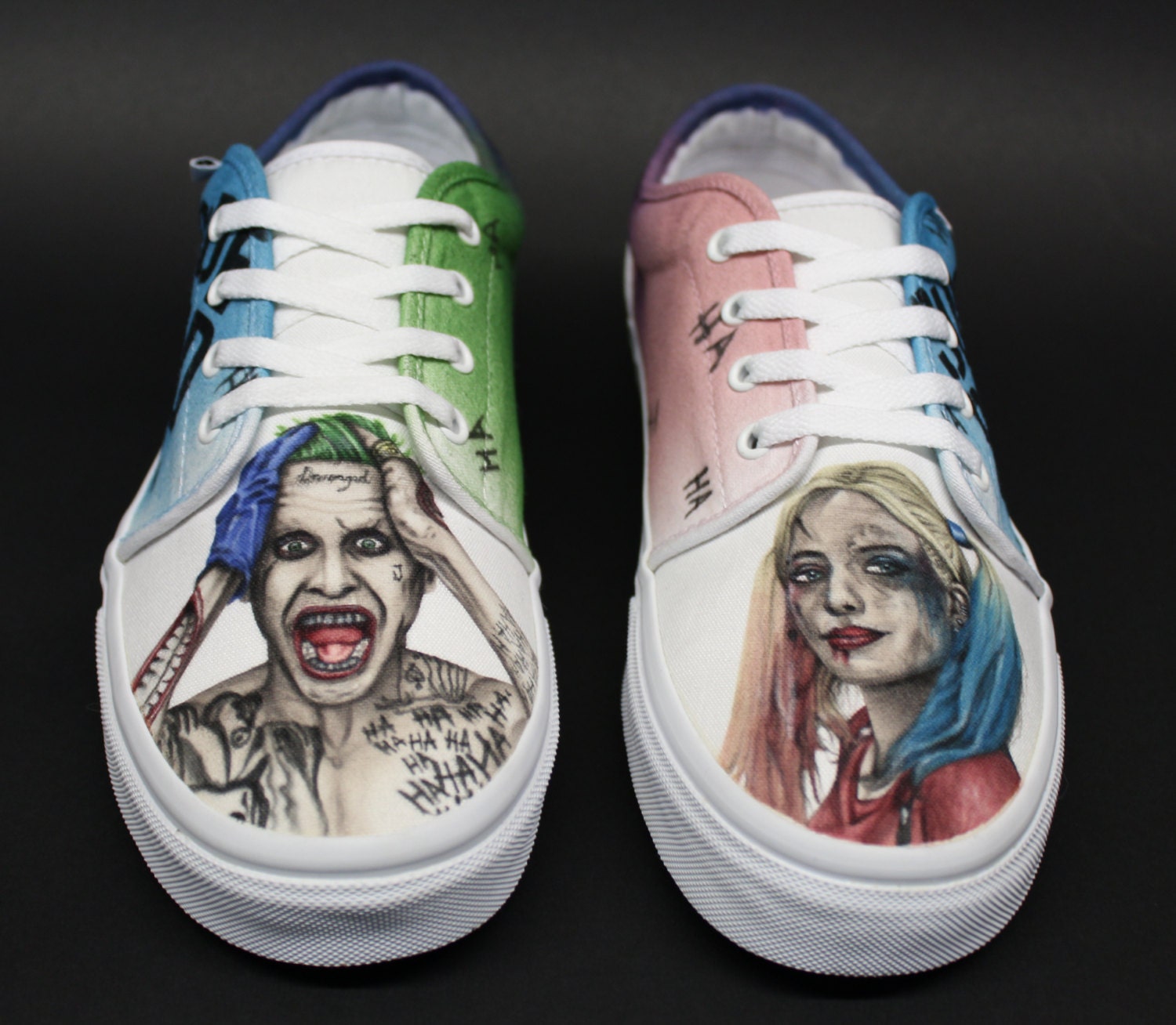 vans shoes joker harley quinn