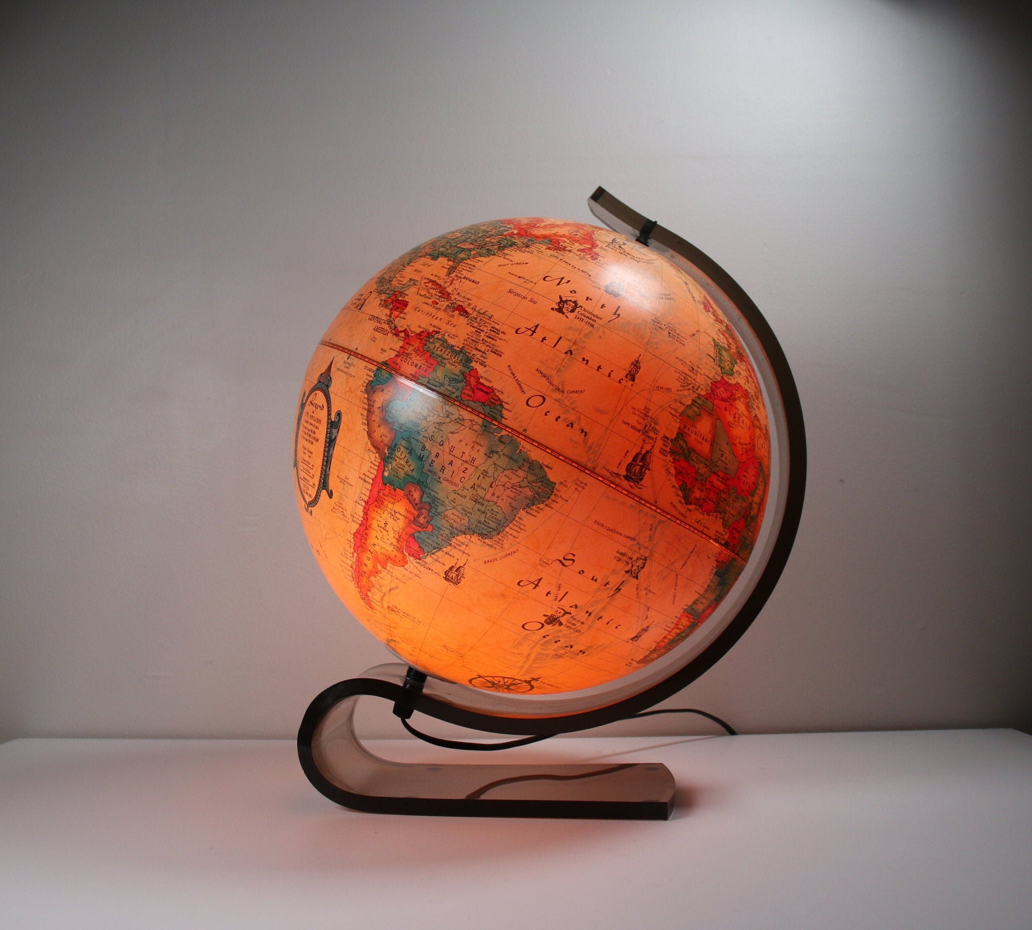 Scan Globe Denmark globe light Etsy
