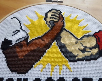 Predator &quot;You Son of a B*tch&quot; PDF Cross Stitch Pattern for Instant Download