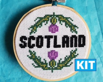 Scotland Cross Stitch Kit