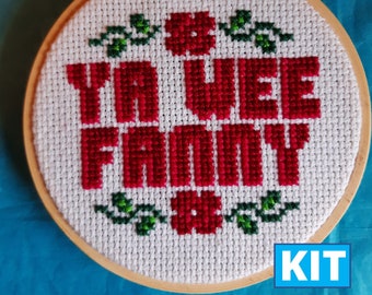 Ya Wee Fanny Cross Stitch Kit