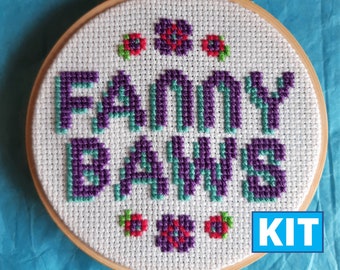 Fanny Baws Cross Stitch Kit