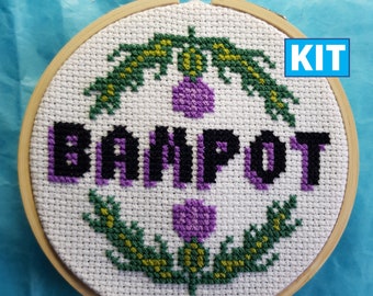 Bampot Cross Stitch Kit