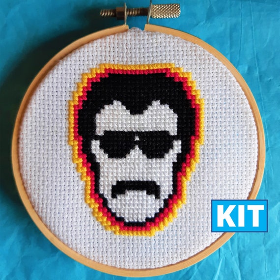 Freddie Cross Stitch Kit - Etsy