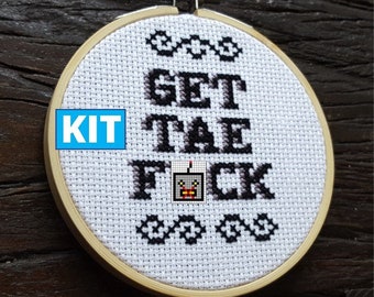 Get Tae F*ck Cross Stitch Kit