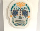 Day Of The Dead Magnet Bookmark , Sugar Skull , Books , Reading , Kids , Adults