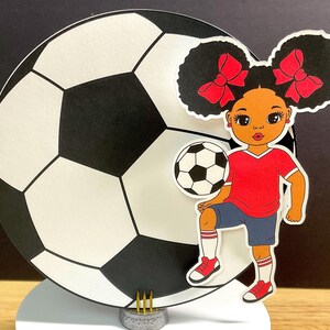 Carte de football, SVG, numérique, fichier de découpe, enfants, filles, garçons, sports, équipe, game day