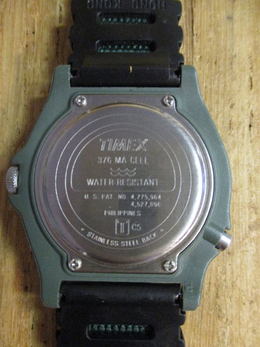 Vintage Timex Indiglo Watch Quartz 376 MA Cell Water Etsy