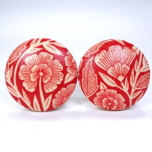 Enchanted Forest Drawer Knobs, William Morris Style Dresser Knobs, Botanical Nature Decor bild 9