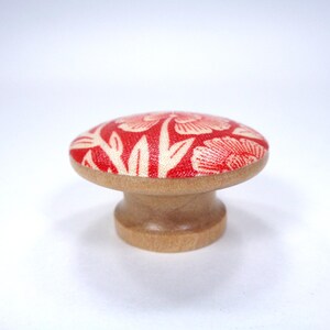 Enchanted Forest Drawer Knobs, William Morris Style Dresser Knobs, Botanical Nature Decor bild 3