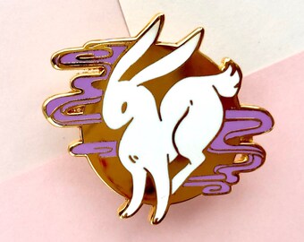 Lunar Goddess Rabbit - Hard Enamel Pin