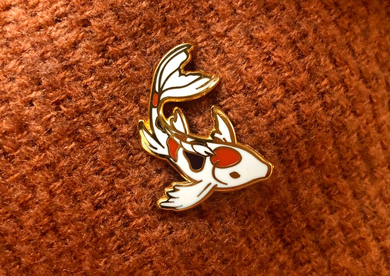 Doitsu Koi Fish Hard Enamel Pin