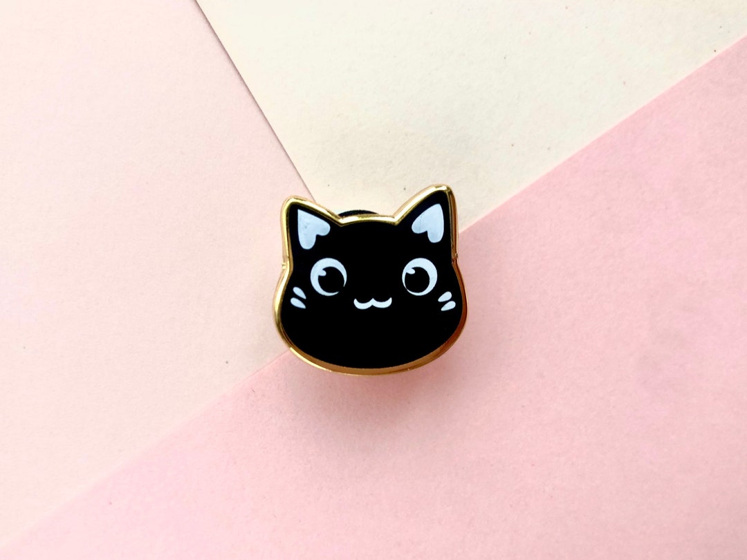 Lucky Cat Mini Enamel Pin Board Filler Tiny Pin - Etsy