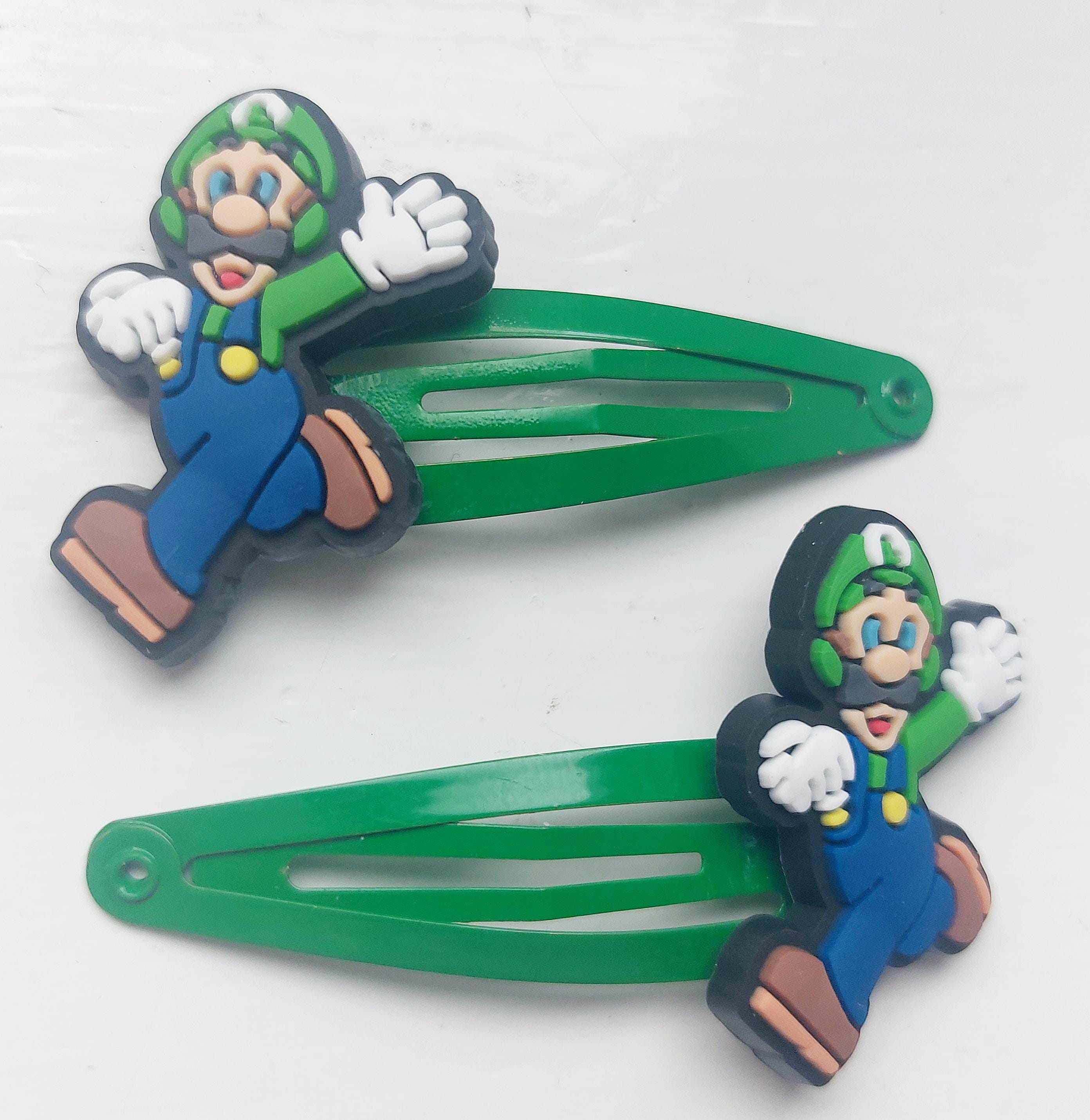 Luigi Hair Clips - Etsy