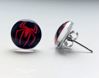 Orecchini Spiderman - Nero