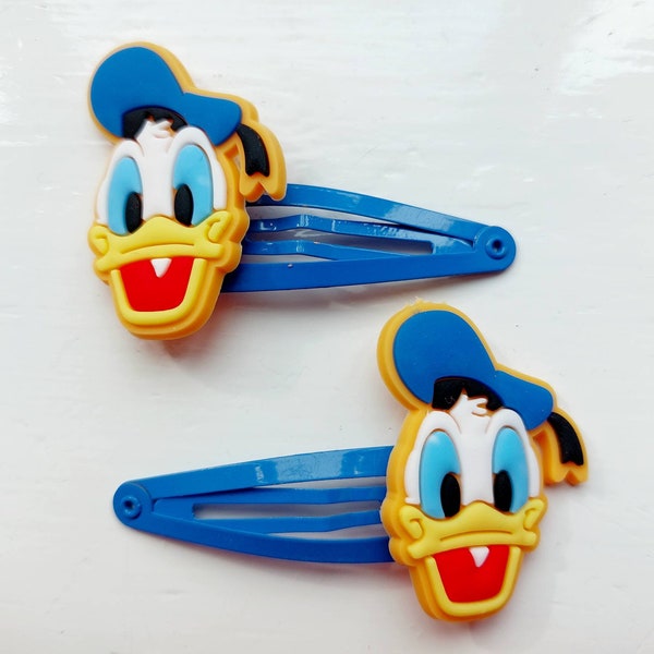 Clips pression Donald Duck - Lot de 2 - Bleu