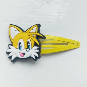 Tails - Snap Hair Clips - Pack of 2 - Yellow