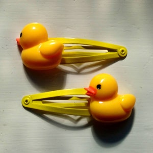 Duck Snap Clips - Pack of 2 - Yellow