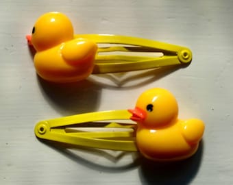 Duck Snap Clips - Pack of 2 - Yellow