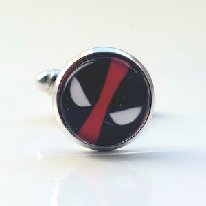 Deadpool Cufflinks - one pair