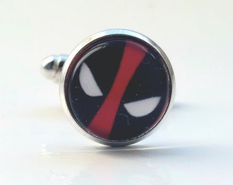 Deadpool Cufflinks - one pair