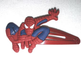 Pinces à cheveux pour figurine articulée Spiderman - Lot de 2 - Rouge