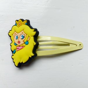 Princess Peach Snap Clips - Pack of 2 - Yellow