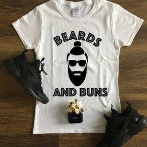 Beards and Buns 1 T-shirt image 1