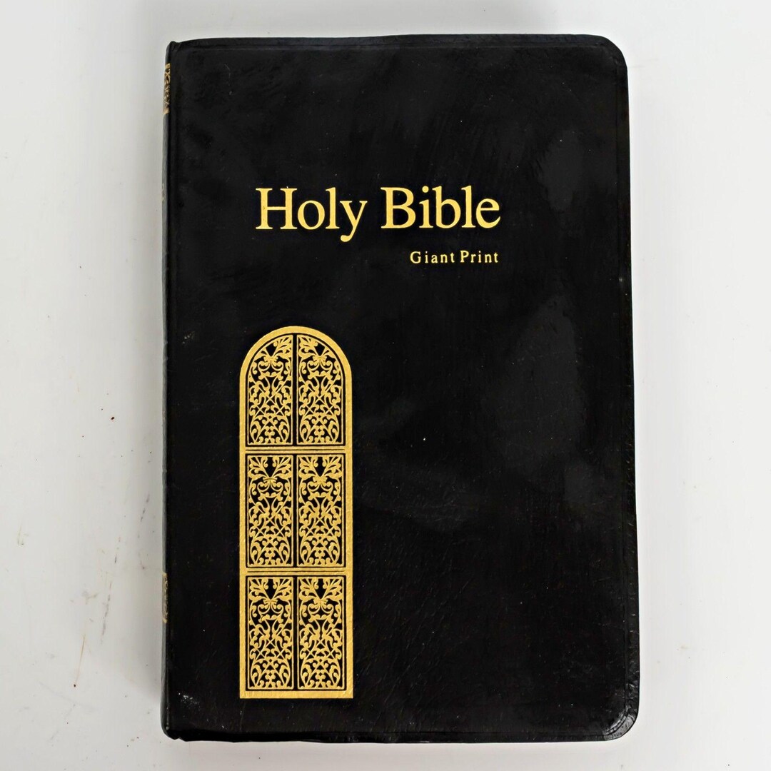 Holy Bible GIANT Print King James Version Nelson 883C Jesus Red Letter ...