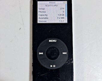 4GB 2nd Gen. Apple Ipod Nano Blue - Etsy
