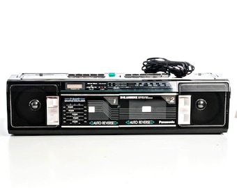 Vintage 1990s Citizen Boombox Radio Cassette Player JTR1822K READ