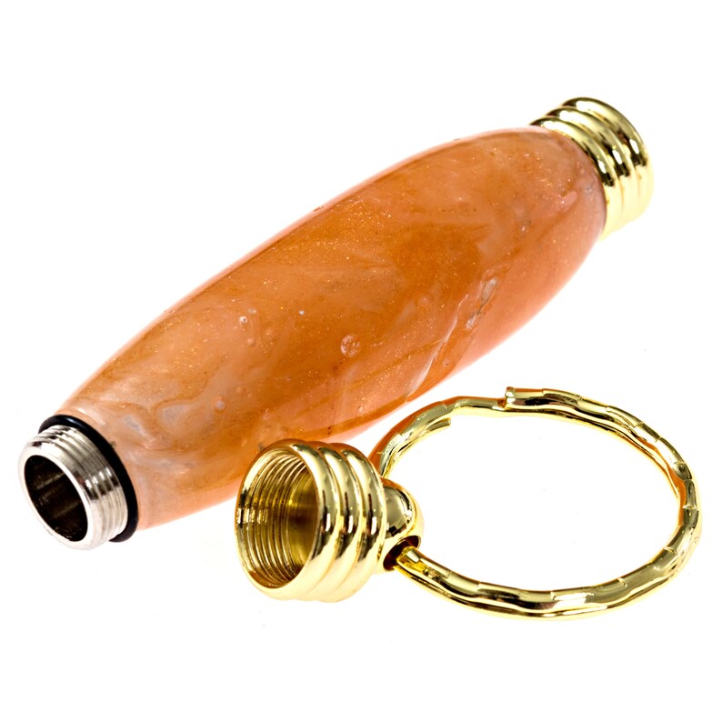 Toilet Paper & Resin Keychain With Secret Compartment Etsy