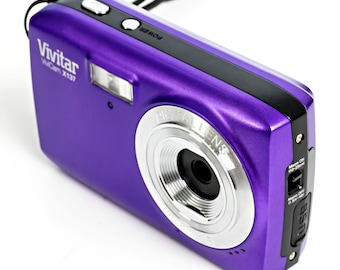 Vivitar ViviCam X137 10.1MP Digital Camera - Purple
