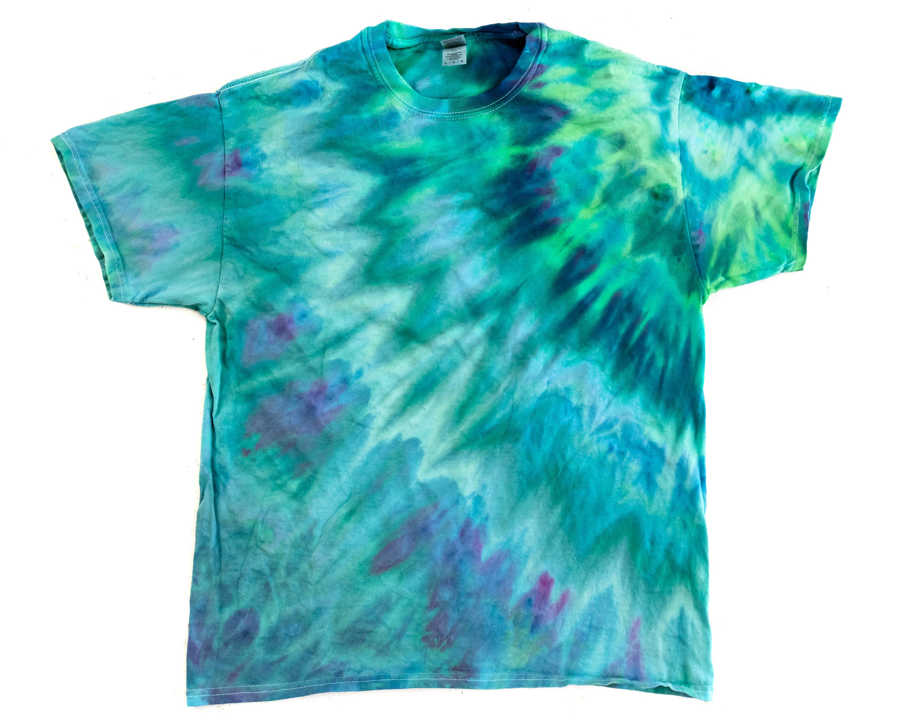 Tie Dye Shirt Adult Large 6741 aurora 