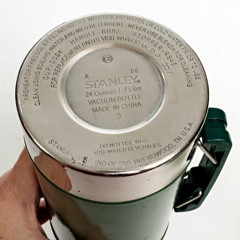 Stanley 24oz Thermos RH98 Handle RS45 Stopper - Missing Cup immagine 6