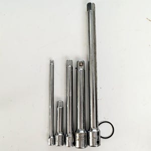 Vintage Craftsman Socket Extension Lot - 1/4, 3/8, 1/2