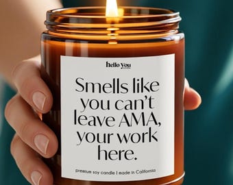 Nurse Practitioner Gifts for Nurse Gift Box Labor and Delivery Nurse Gifts for Mother Baby Nurse Funny Candle Smells Like Candle