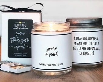 CANDLE SCENTS