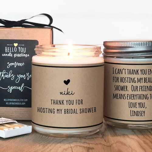 Hostess Gift Hostess Gift Bridal Shower Hostess Thank You Etsy