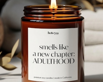 18th Birthday Gift Funny Candle Smells Like Candle New Chapter Gift for Daughter