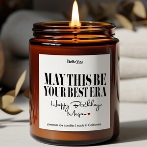 Best Friend Birthday Gift Best Era Candle Birthday Gift for Her Funny Best Friend Gift Eras Candle Sister Gift