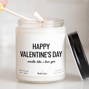 Valentine&#39;s Day Gifts for Valentine&#39;s Day Candles a Smells Like I Love You candle Anniversary Gifts for Wife Husband Gifts, Martini Gifts