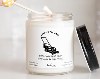 Funny Father's Day Gifts, Gifs for Dad, Father's Day Card Alternative, Dad Sayings Candles, Funny Candles, Personalized Gifts for Dad